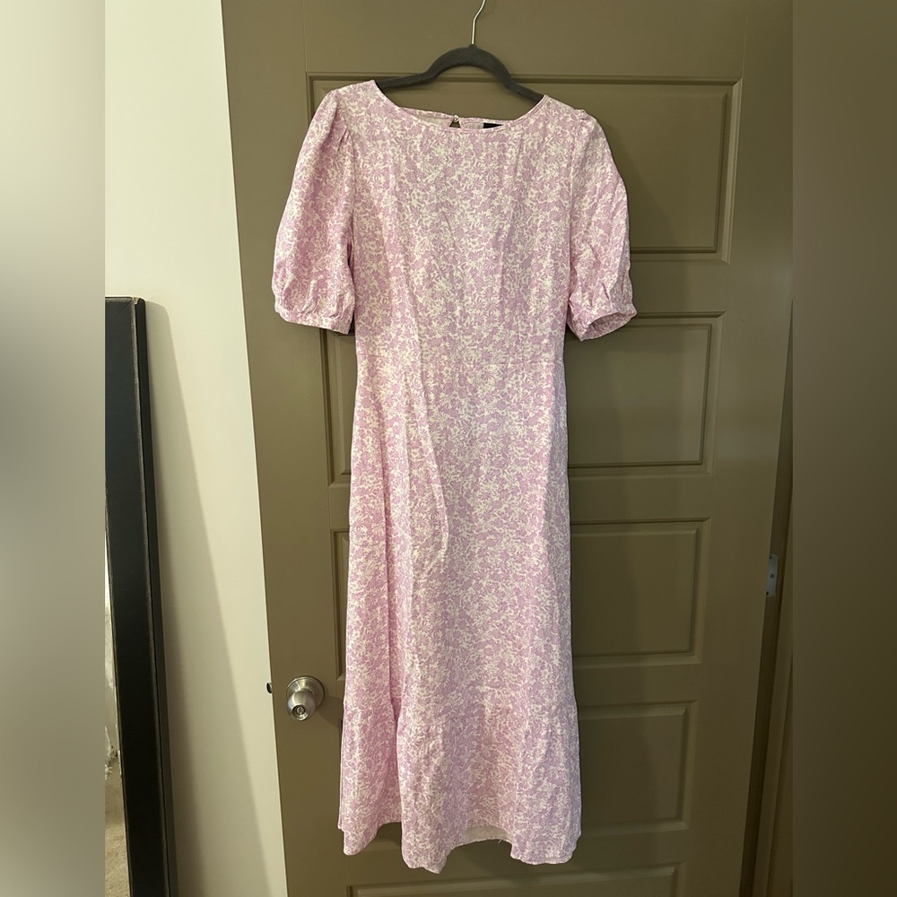 Who What Wear Pink floral Dress
